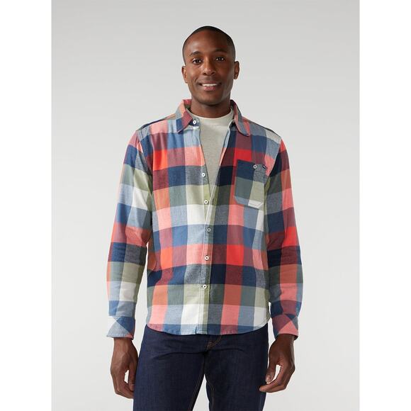 NWT Chubbies Men's the IPlaid Classic Fit Stretch Flannel Button Up Shirt Size L - Picture 3 of 14